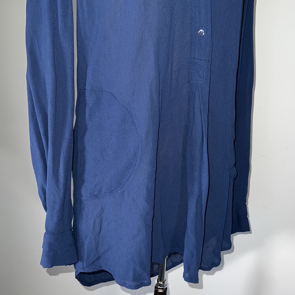 BCBGMaxAzria Sheer Tunic Size Small - Picture 4 of 9